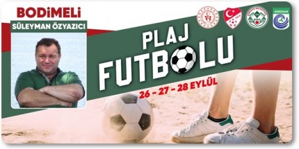 Plaj Futbolu Heyecanı Başlıyor